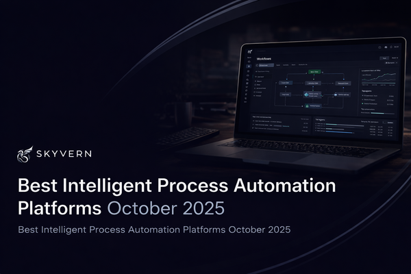 Best Intelligent Process Automation Platforms October 2025