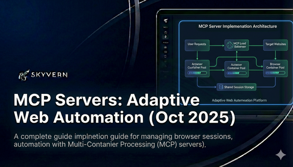 Browser Automation MCP Servers: The Complete Implementation Guide for Adaptive Web Automation (October 2025)