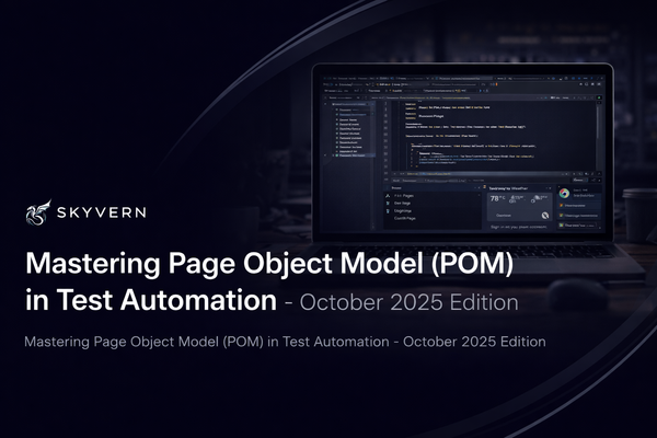 Mastering Page Object Model (POM) in Test Automation - October 2025 Edition