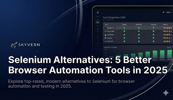 Selenium Alternatives: 5 Better Browser Automation Tools in 2025