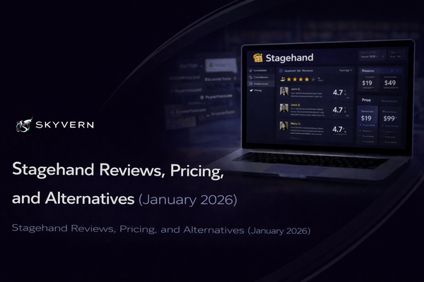 Stagehand Reviews, Pricing, and Alternatives (January 2026)