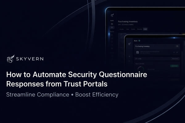How to Automate Security Questionnaire Responses from Trust Portals (March 2026)