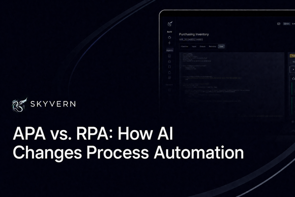 APA vs. RPA: How AI Changes Process Automation — Skyvern