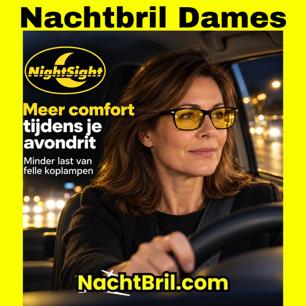 Nachtbril Dames: Autorijden in het Donker Met Een Veilig Gevoel