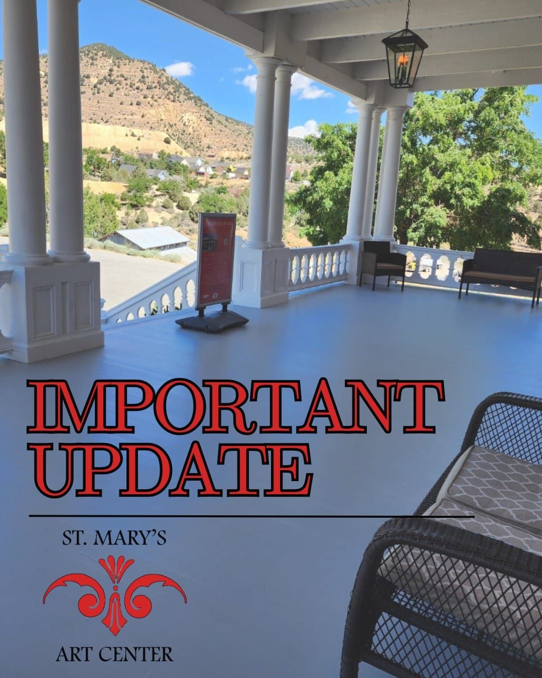 Intermittent Closures at St. Mary's Art Center