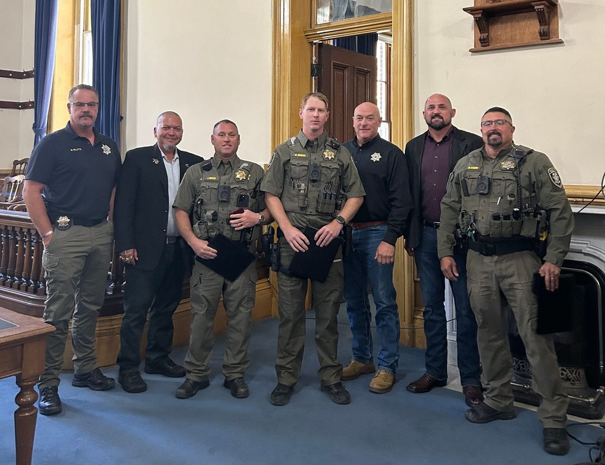 Storey County Deputies Commended for Heroism