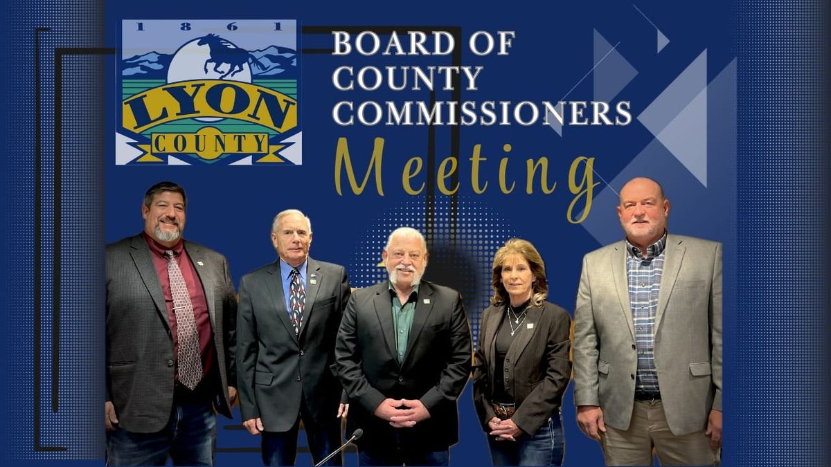 Lyon County Board of Commissioners Meeting This Week