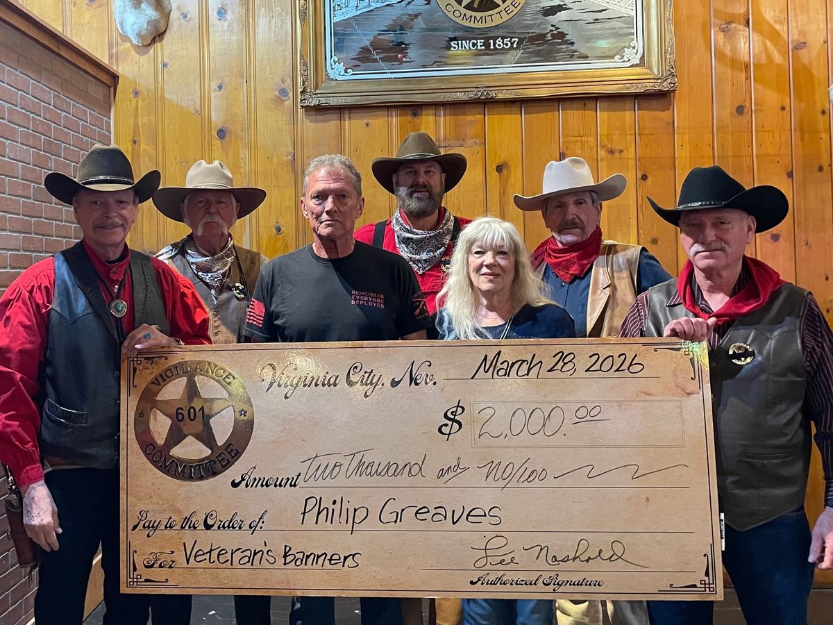 601 Vigilance Committee to Donate $2,000 to Help Honor War Heroes