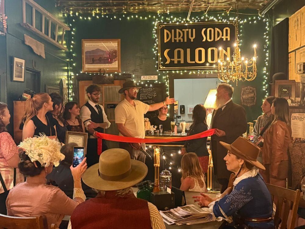 The Dirty Soda Saloon Celebrates Opening with Ribbon Cutting Ceremony