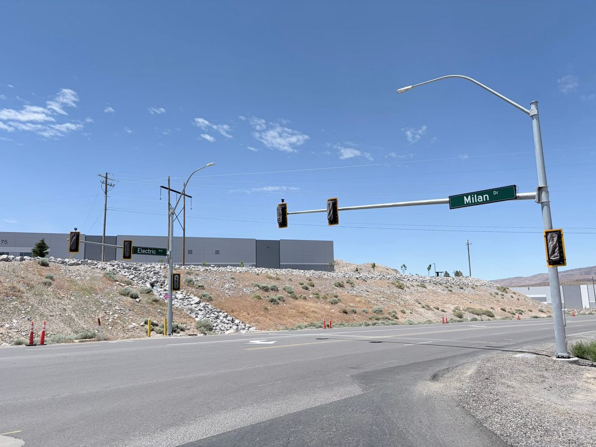 New Traffic Signal Nearing Activation at Electric Avenue and Milan Drive