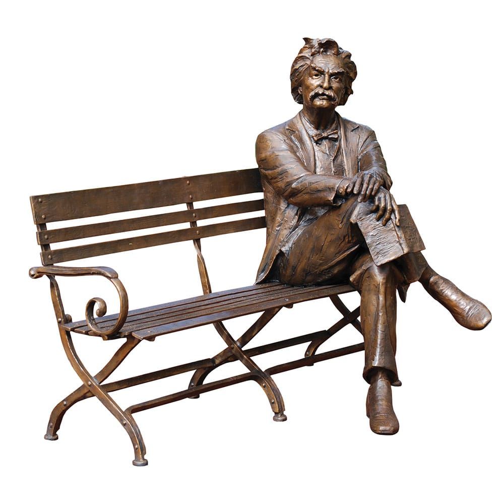 PINE NUTS: Twain Statue Arrives