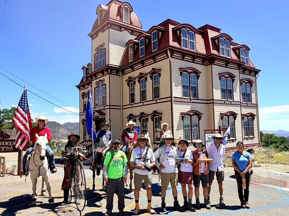 Relay Connects Coast to Coast Through the Comstock