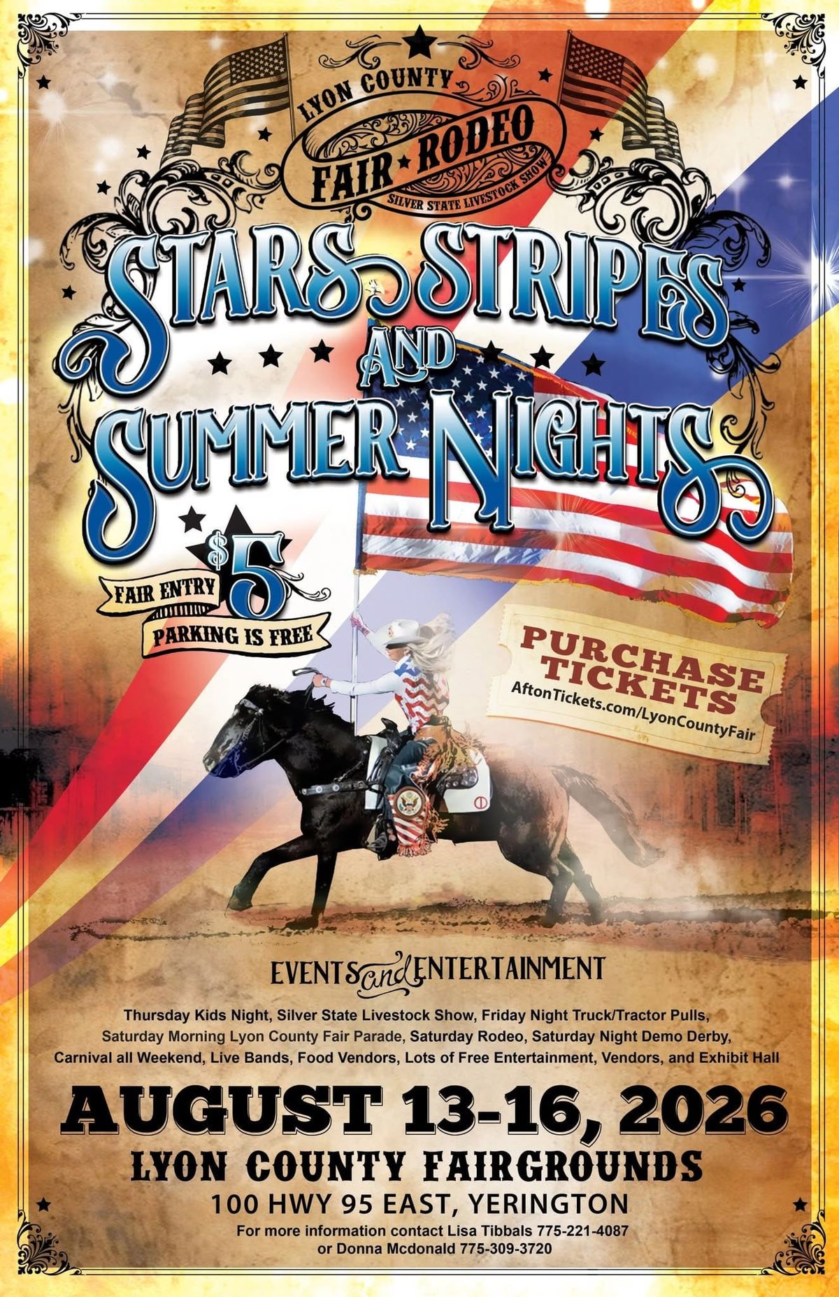 Lyon County Fair, Rodeo & Silver State Livestock Show