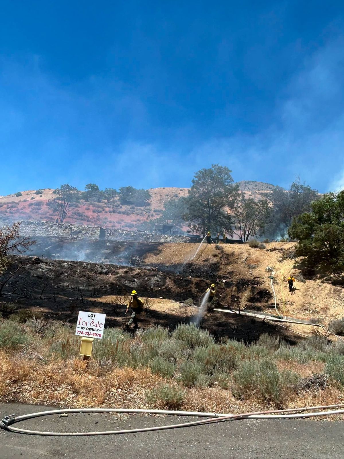 State Route 342 Reopens; Gold Hill Fire Fully Contained
