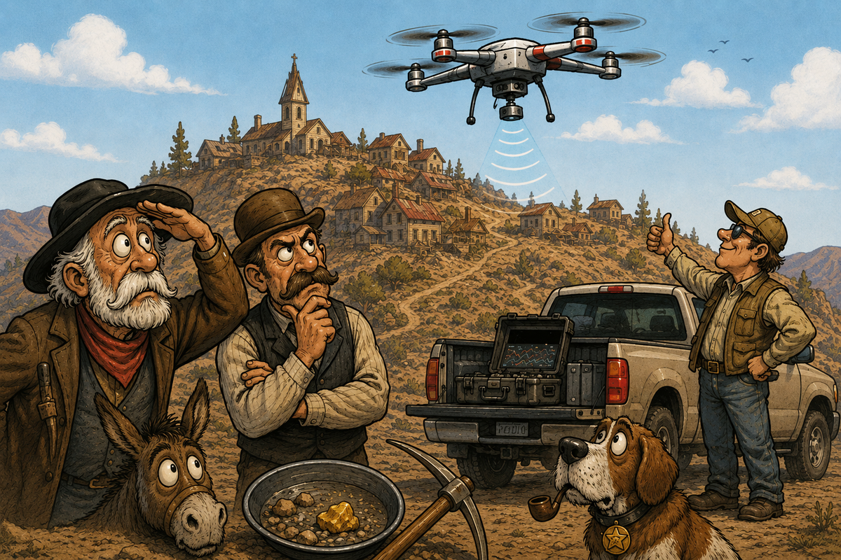 Drone Panic Over Virginia City