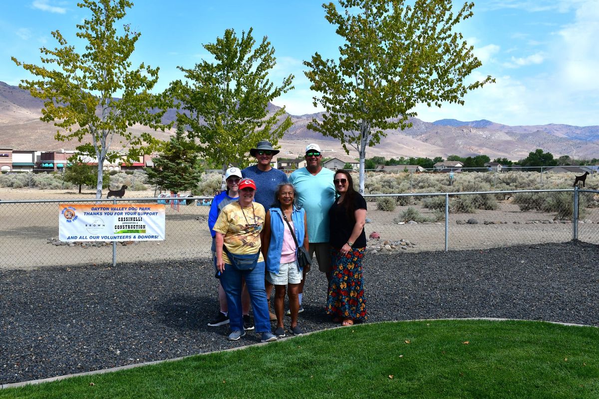 Dayton Valley Dog Park's Newly-Turfed All Breed Area Reopens