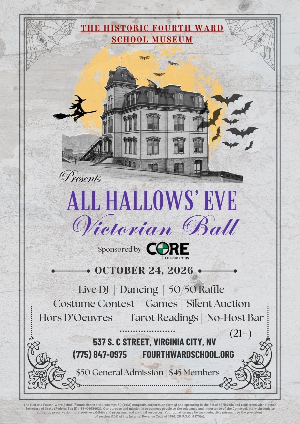 Have a Hauntingly Great Evening at the Fourth Ward School