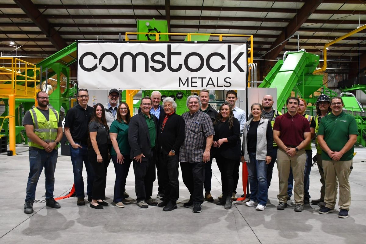 Comstock Metals Welcomes Community to Solar Panel Recycling Facility