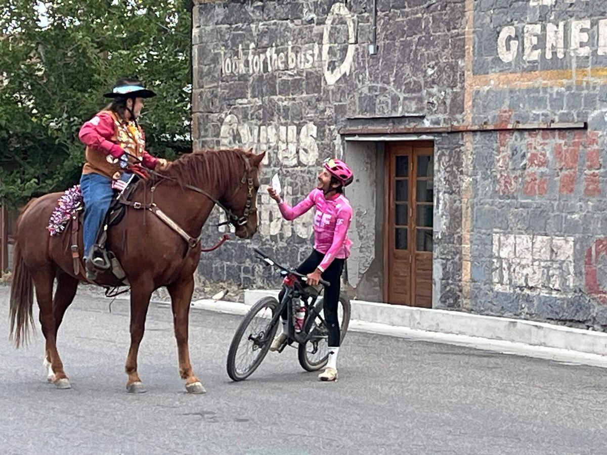 A Modern Pony Express Ride Makes a Historic Stop in Dayton