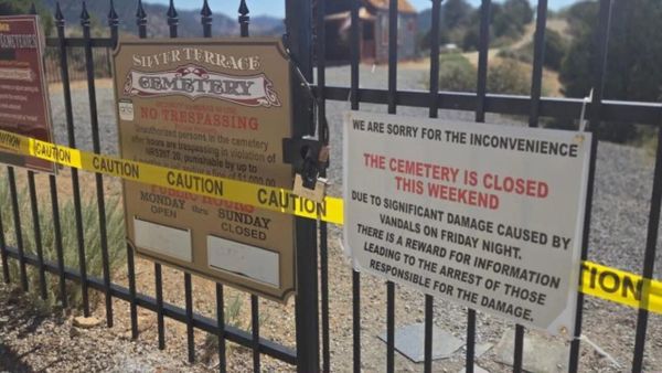 Sheriff's Office Searches for Cemetery Vandals