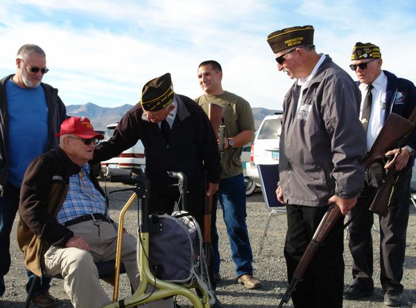 Stagecoach WWII Memorial Rededication Ceremony
