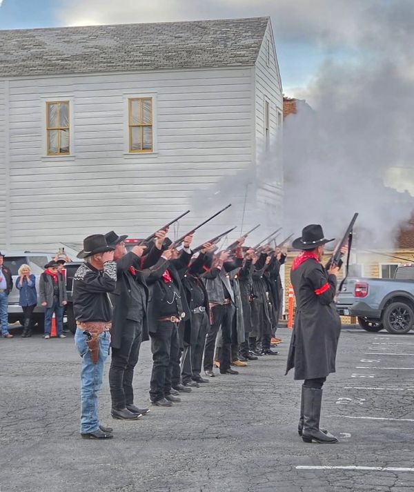 Virginia City Honors American Hero Robert Russell with 21-Gun Salute at Bucket of Blood