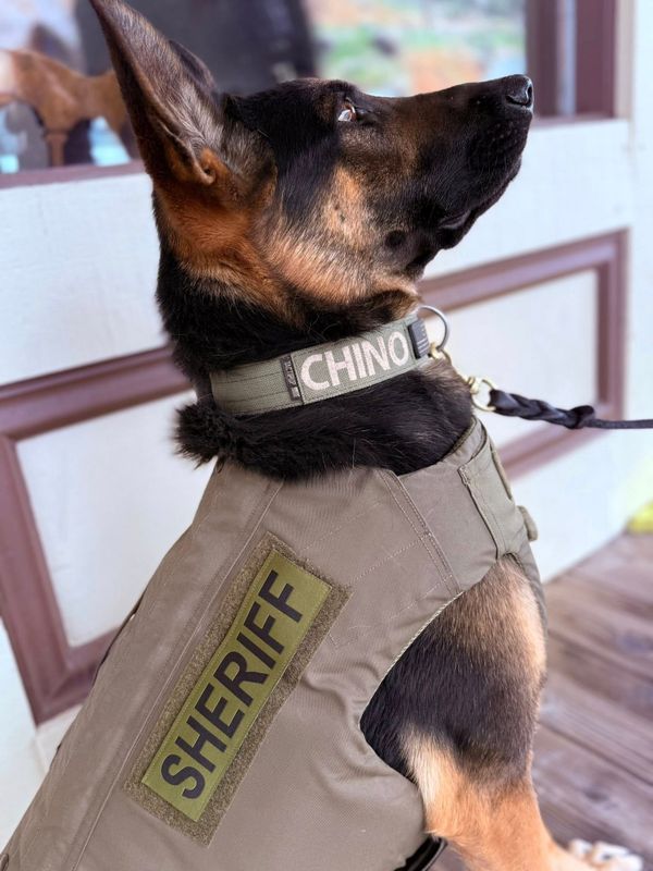 Donation Helps Safeguard K9 Chino