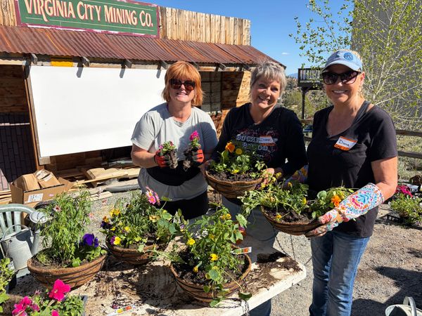Beautification Day Gives Virginia City a Fresh Look