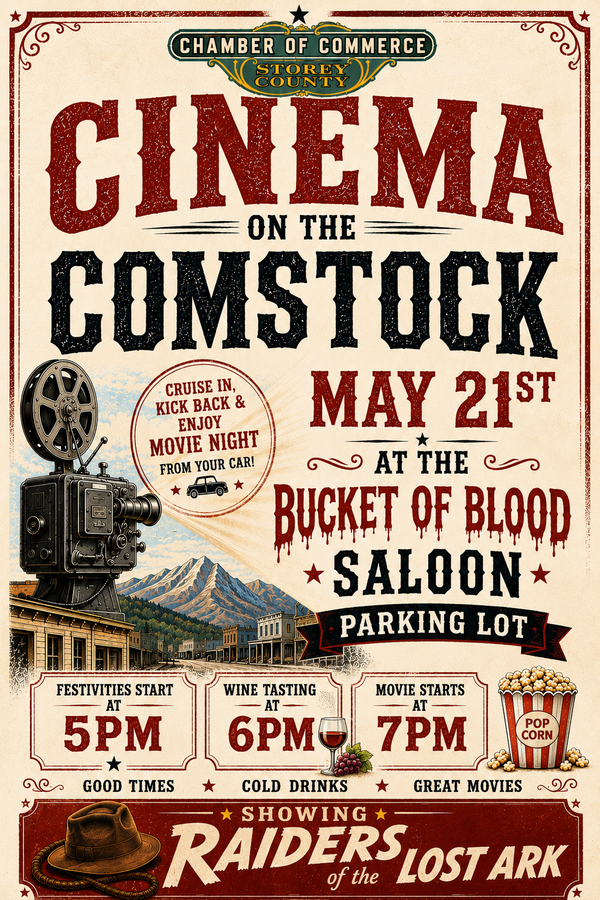 Cinema on the Comstock Movie Selected for May 21