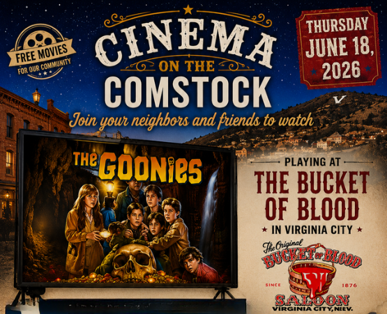 Cinema on the Comstock: Goonies Playing at Bucket of Blood
