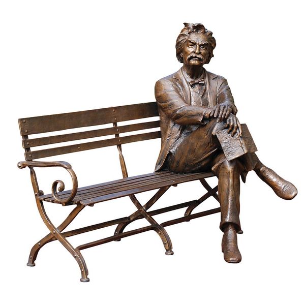 PINE NUTS: Twain Statue Arrives