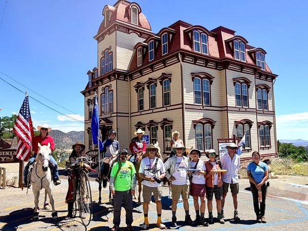 Relay Connects Coast to Coast Through the Comstock