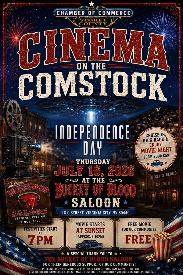 Cinema on the Comstock July 16