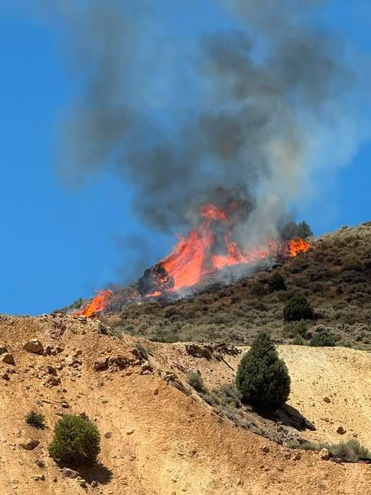 Storey County Lifts Evacuation Warning for Gold Hill and Southern Virginia City Due to Fire