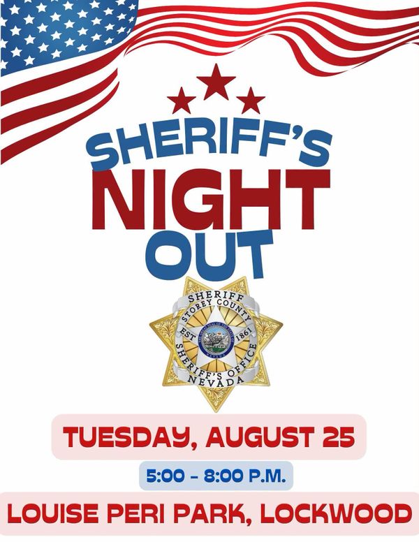 Sheriff’s Night Out Returning to Lockwood and Virginia City