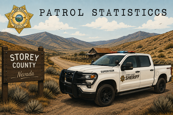 The Sheriff’s Busy Month in Storey County