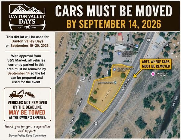 Dayton Vehicles Must Be Moved by Sept. 14