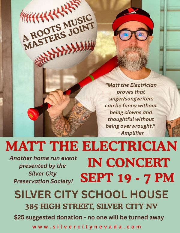 Matt the Electrician Charges Up Silver City With Tall Tales and Tunes