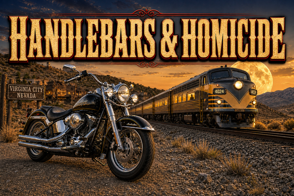 Murder Rides the Rails in Virginia City with “Handlebars & Homicide”