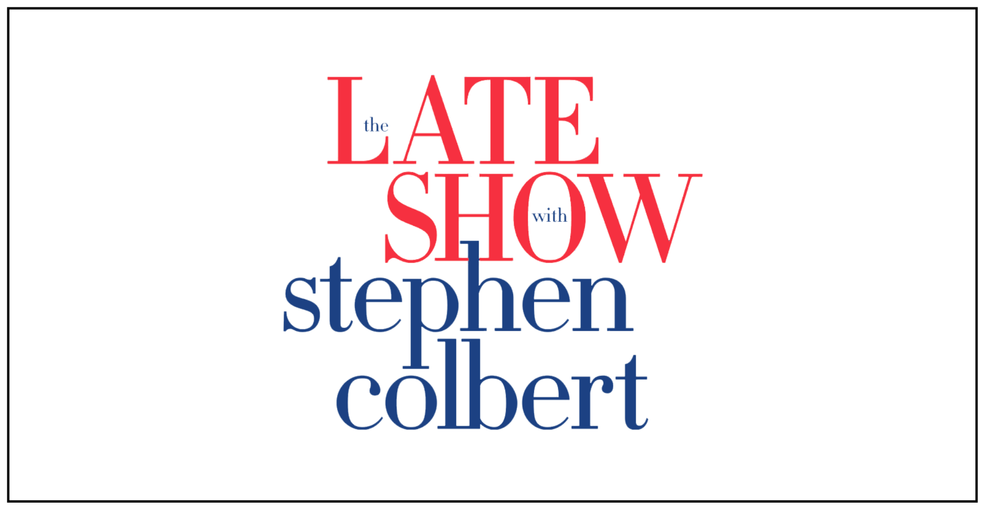 A Colbert Report: By the Numbers