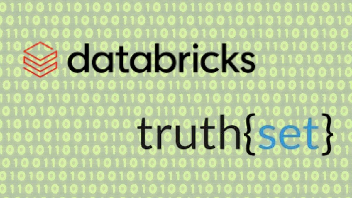 Databricks Users Get Access to Truthset Data Quality Tools