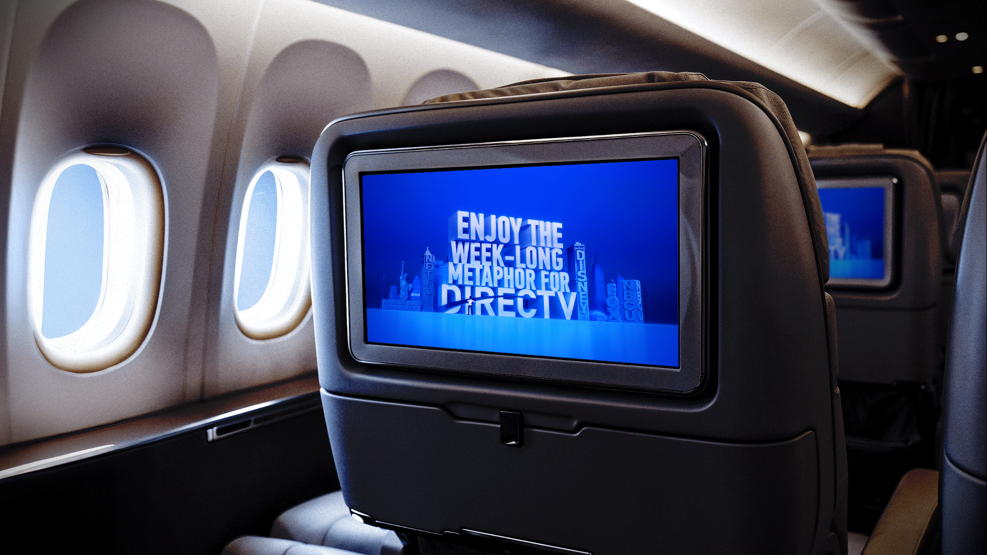 DirecTV Outdoor Campaign Welcomes Buyers to the Upfront