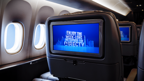 DirecTV Outdoor Campaign Welcomes Buyers to the Upfront