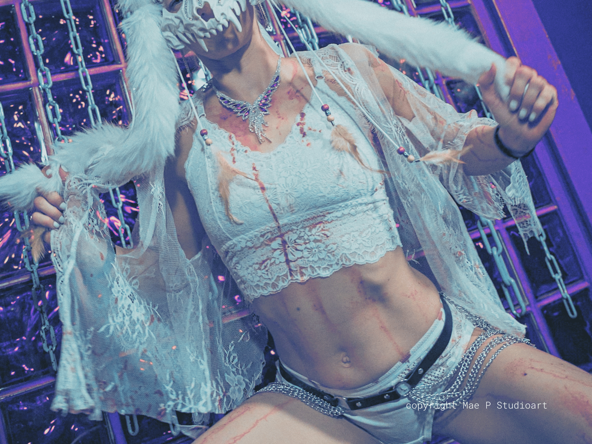 UNLEASHED by UNDR Halloween copyright Mae P Studioart