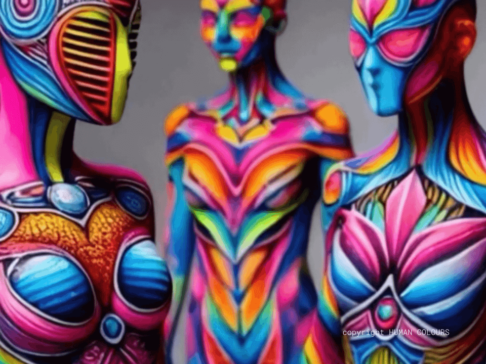 HUMAN COLOURS NAUGHTY HALLOWEEN BALL