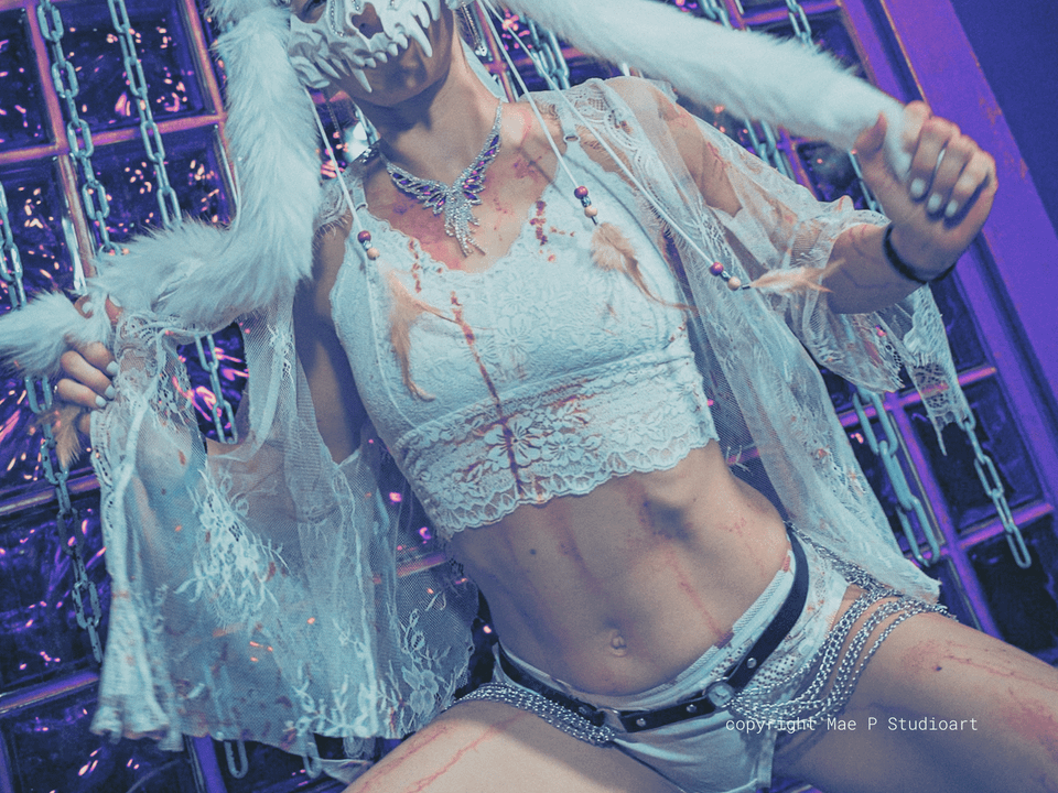 UNLEASHED by UNDR Halloween copyright Mae P Studioart