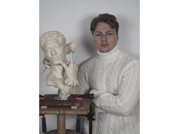 CHRIS CAMPBELL TALKS GOES AROUND SCULPTURE