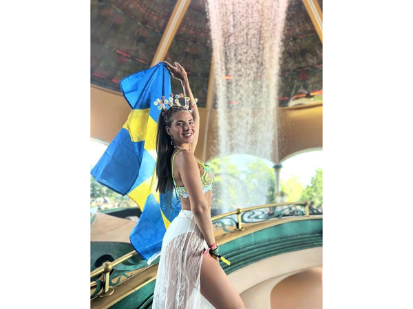 MOA SANDBERG TALKS MISS UNIVERSE SWEDEN