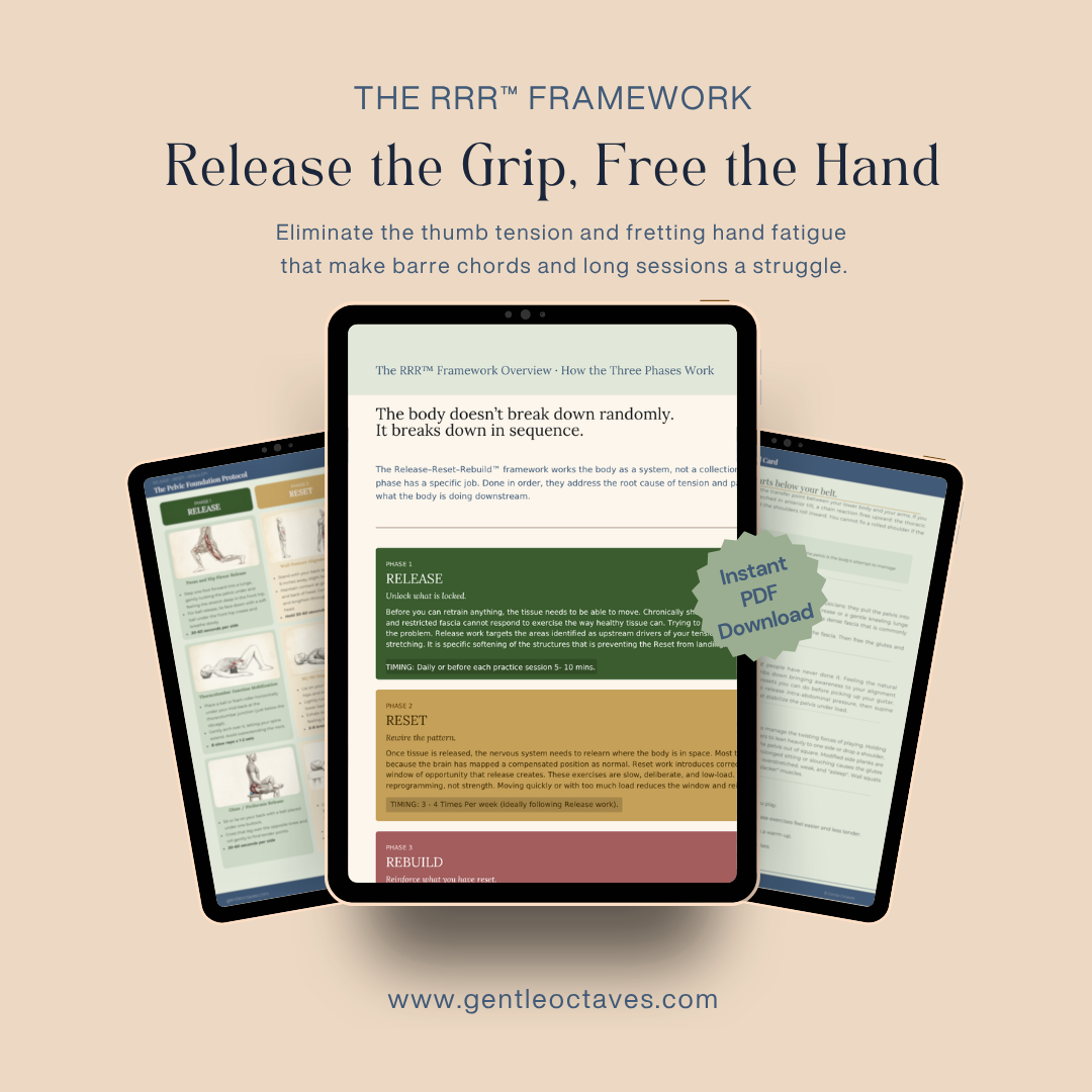 The Thumb Base Tension Protocol — Release, Reset, Rebuild