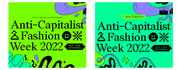 Book tour dates: The Anti-Capitalist Book Of Fashion